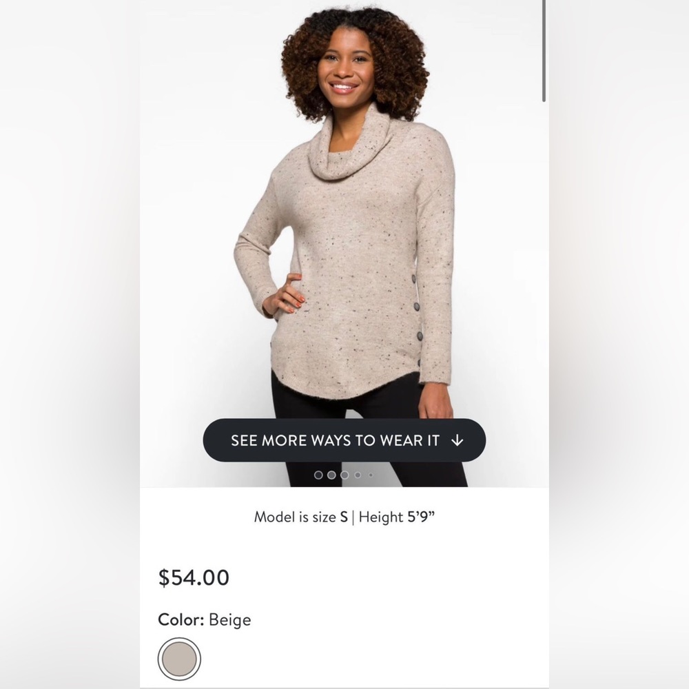 TURTLE NECK SWEATER
